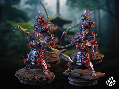 Guerriers samouraïs hobgobelins
