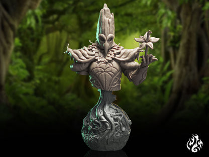 Buste du gardien de la forêt