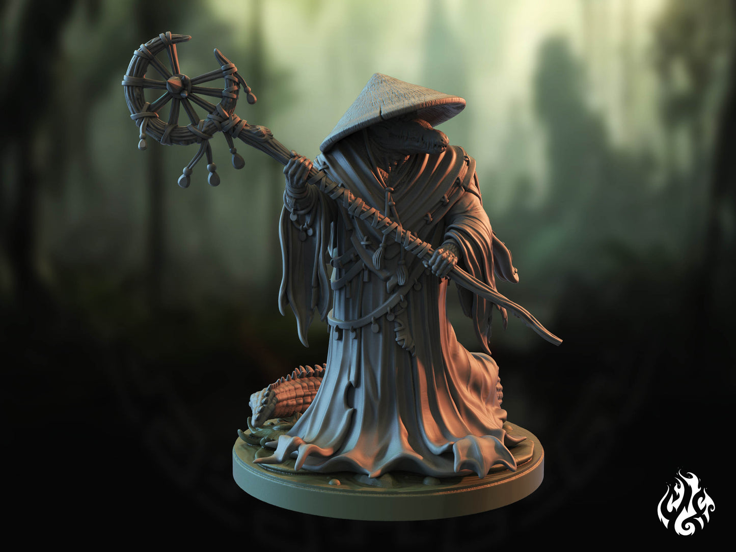 Krozosz, Werecrocodile Druid