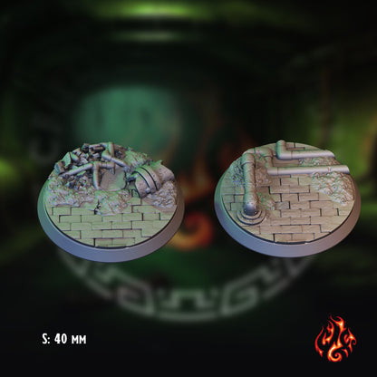 Sewer Bases Set