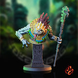 Ophidian Priest Bust