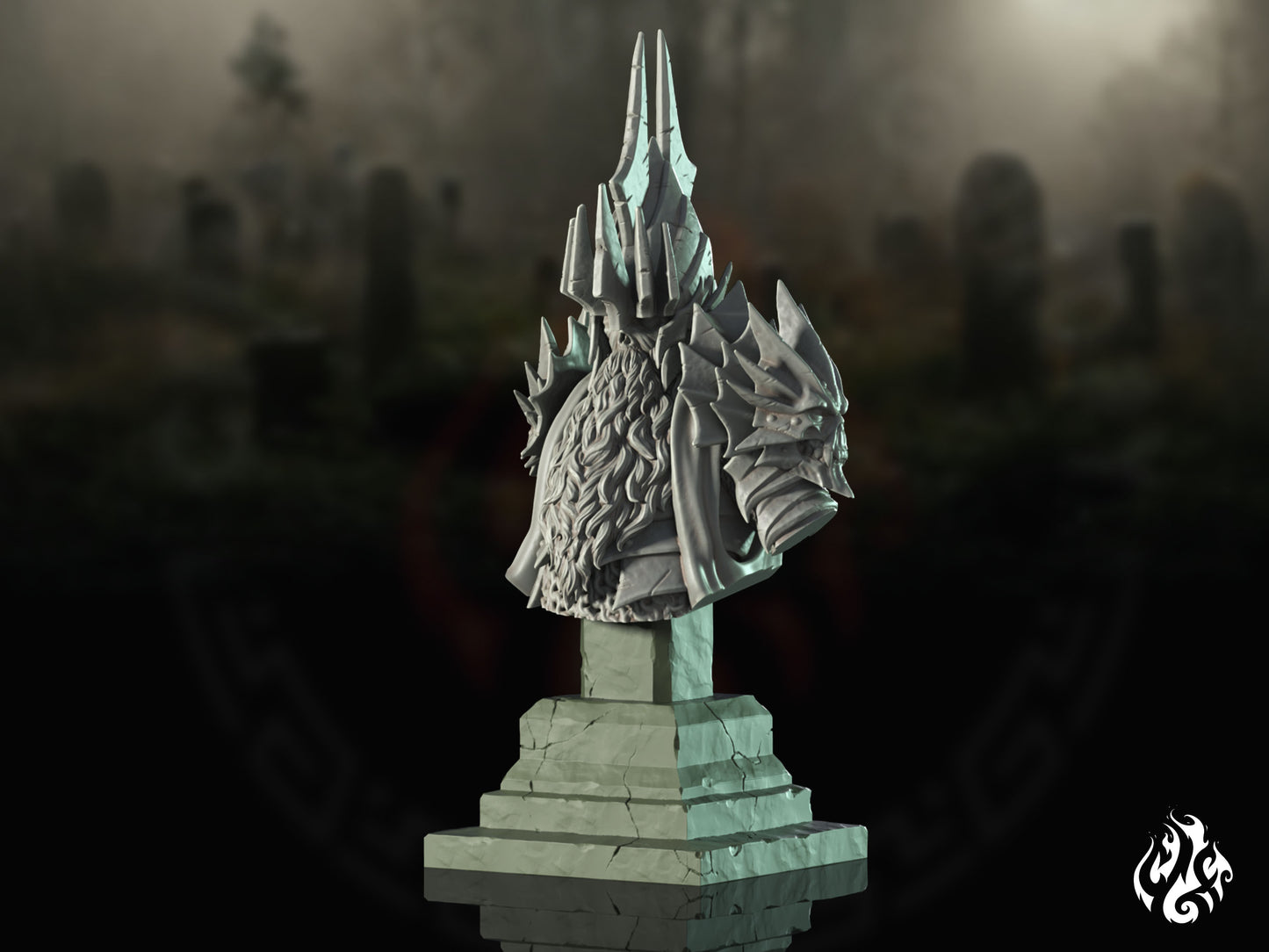Ghost King Bust