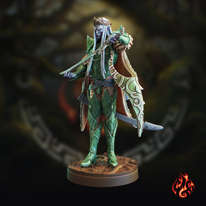 Arbelladon, luchador elfo