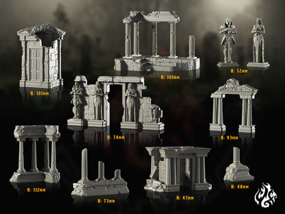 Ruines d'un temple antique
