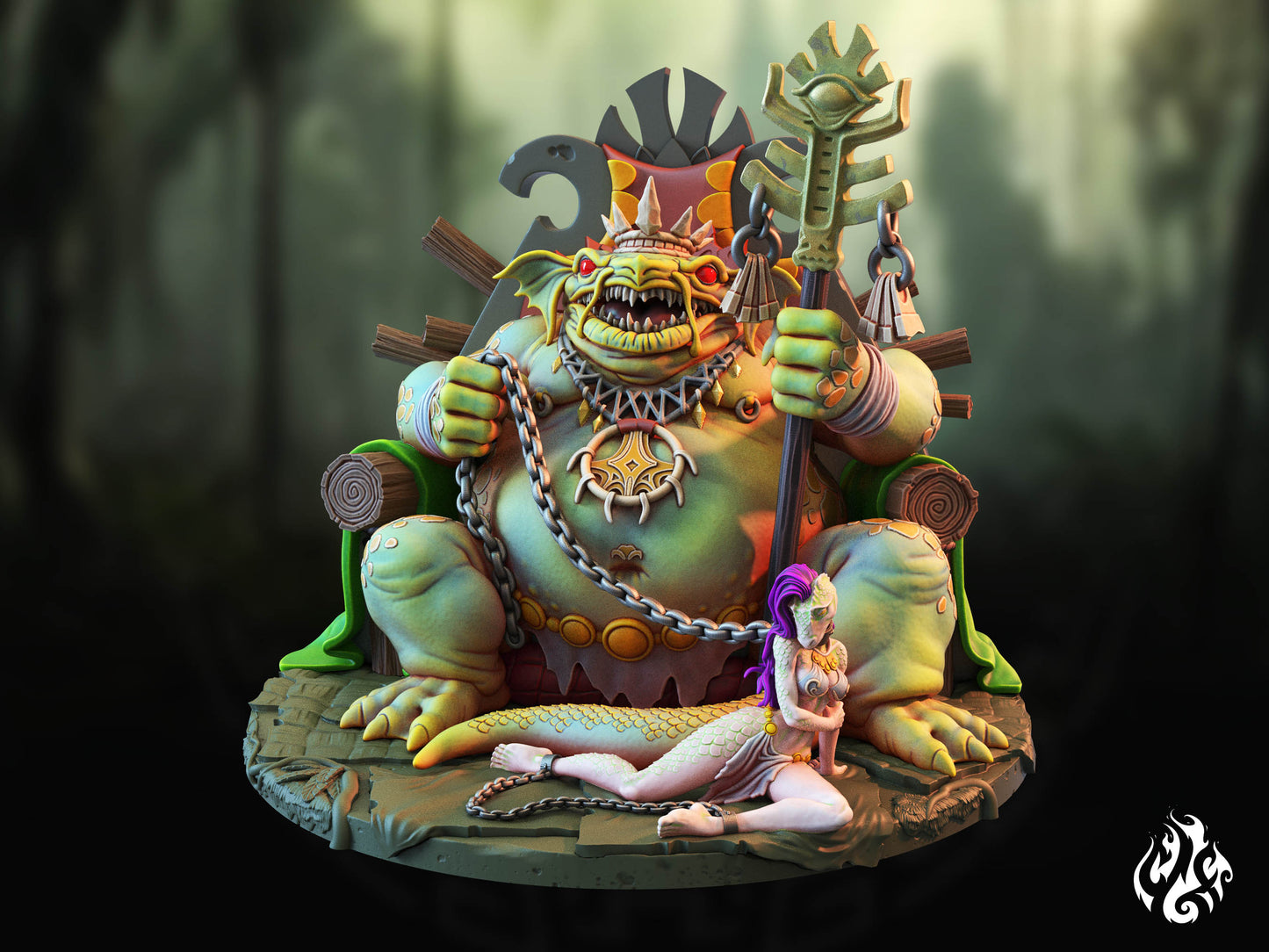 Glugglod el Rey Rana Róbalo