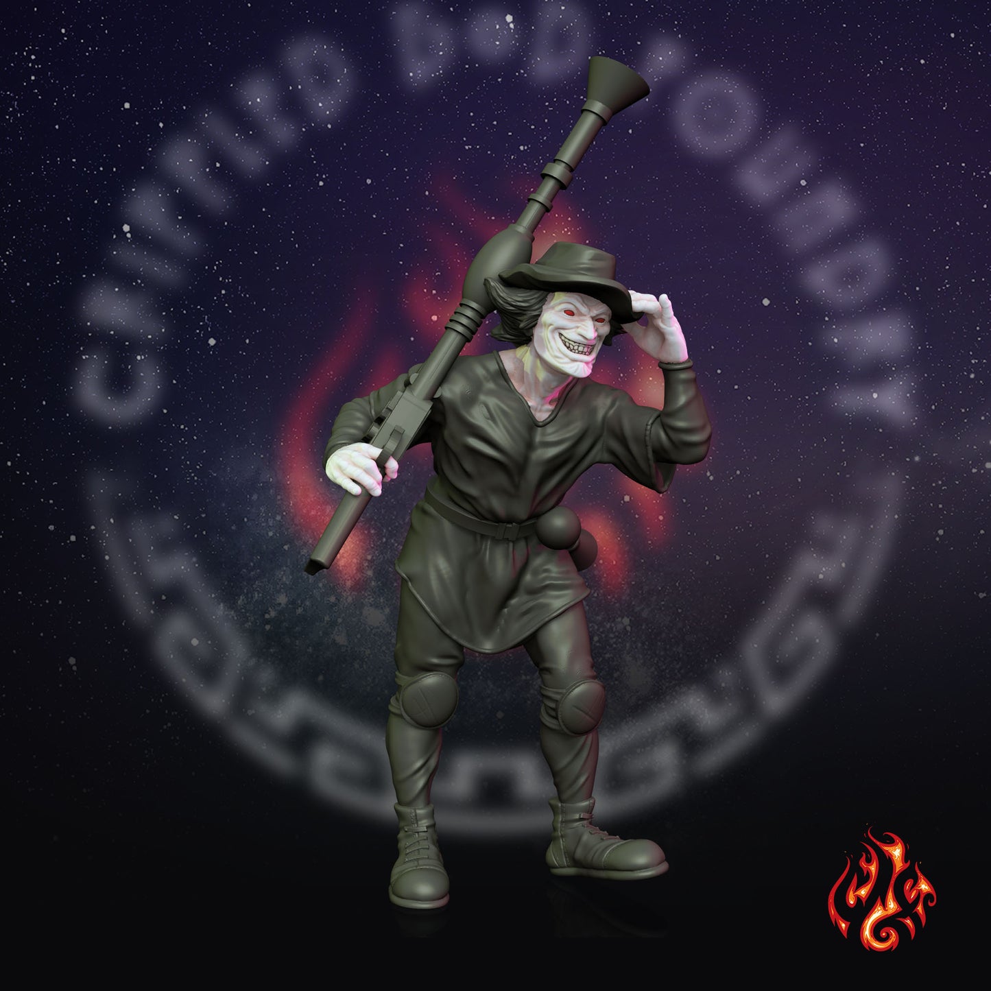 Clown de l'espace