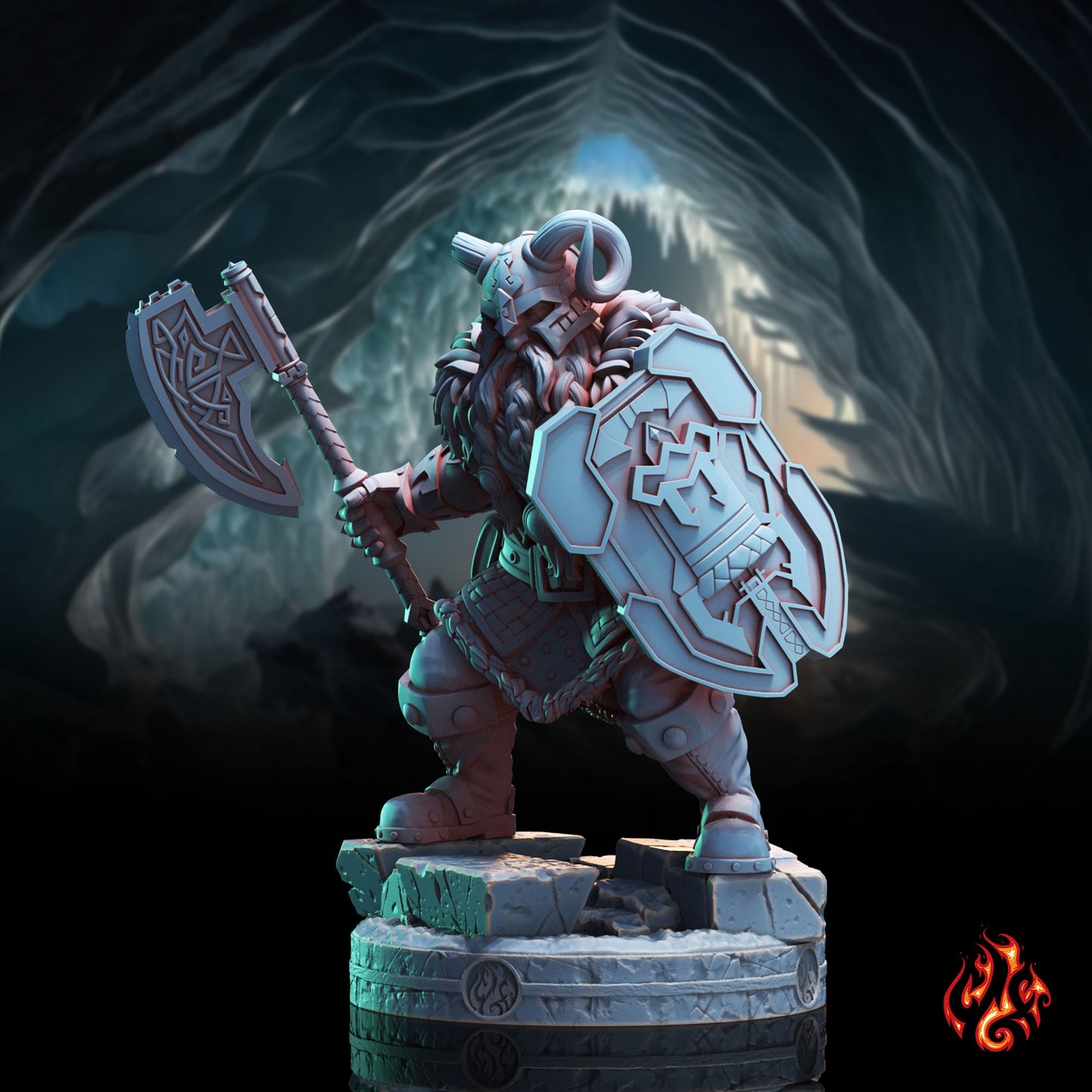 Bruenaxe le combattant