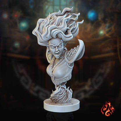 Buste de la Sorcière du Feu