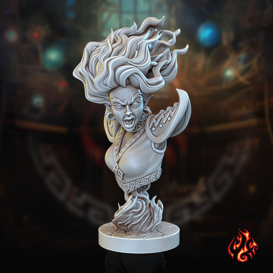 Fire Sorceress Bust