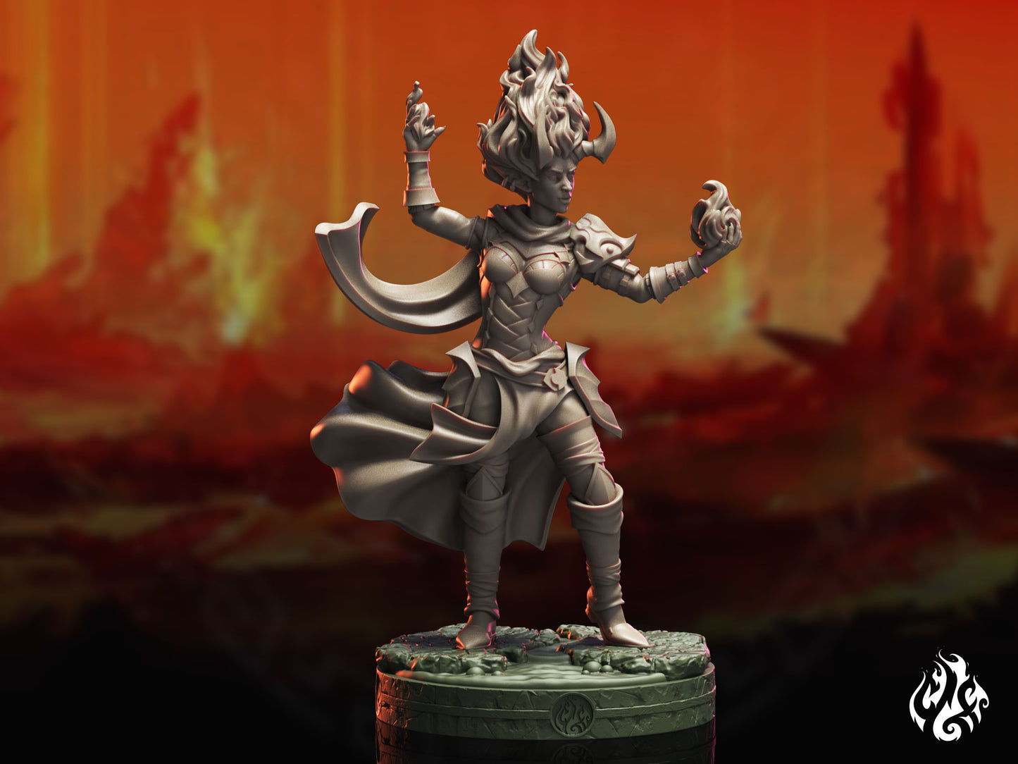 Tiefling Pyromancher
