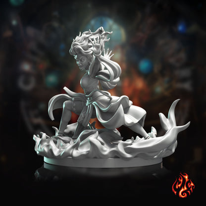 Fire Genasi Sorceress
