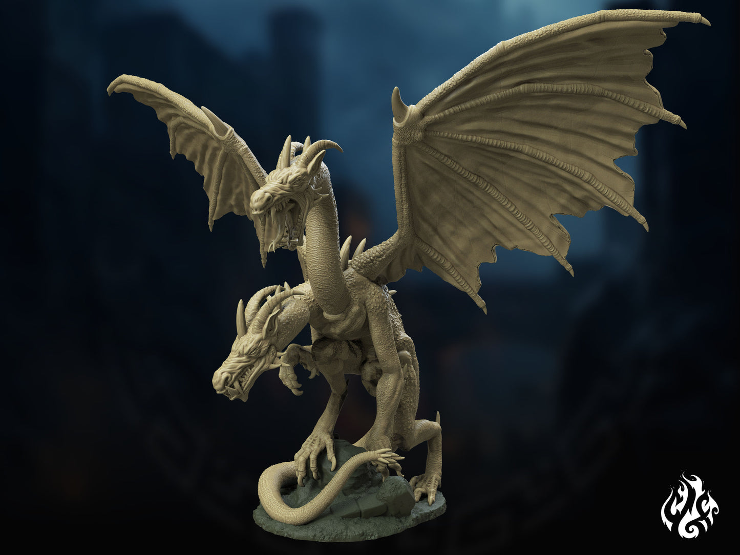 Dragon à deux têtes