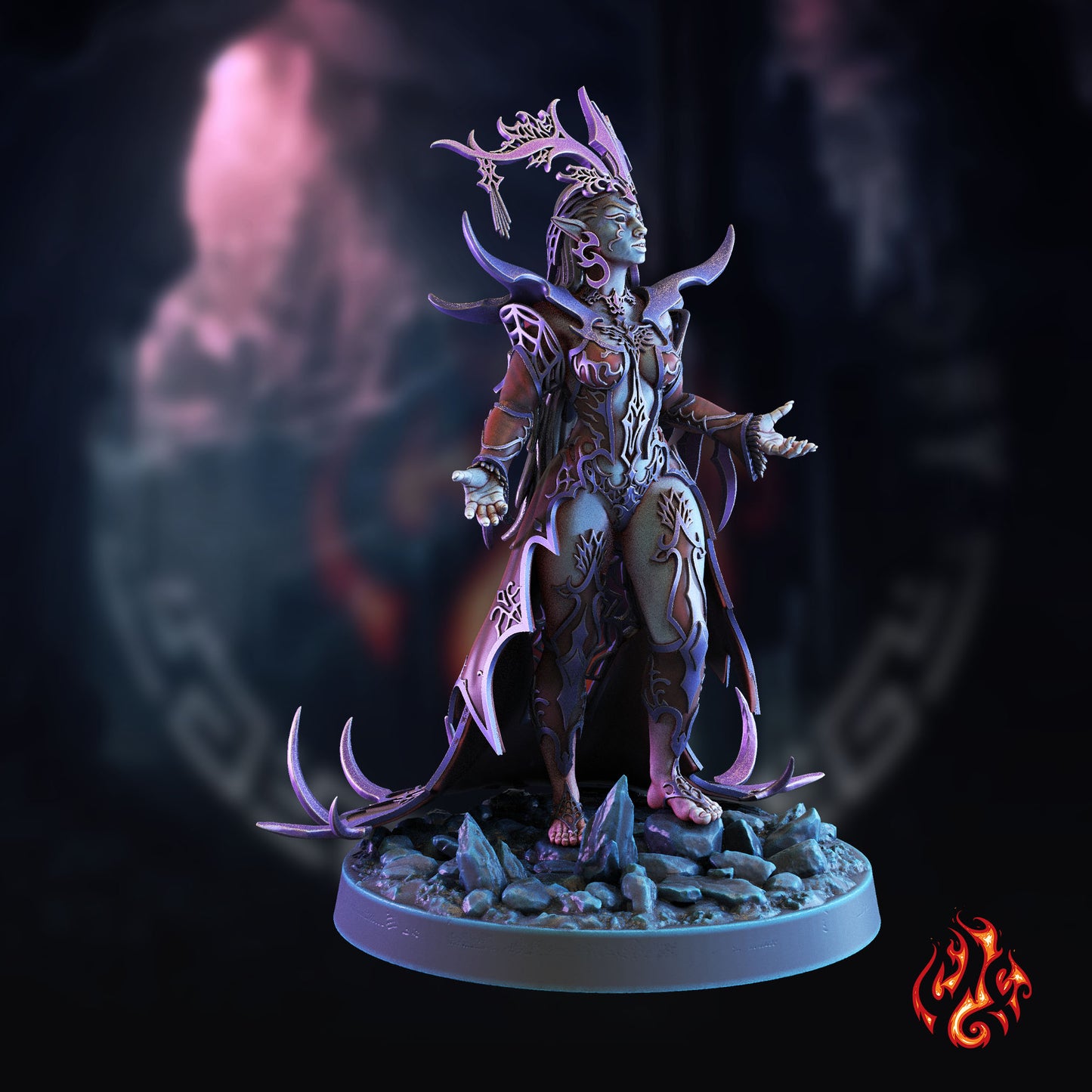 Gelyanna Abaeir la reine araignée