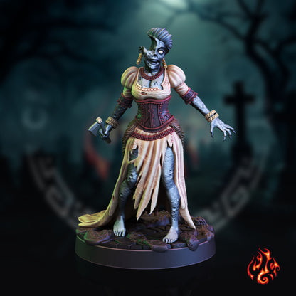 Les pleureuses, des zombies féminins