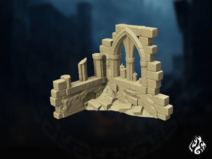 Camp ruins