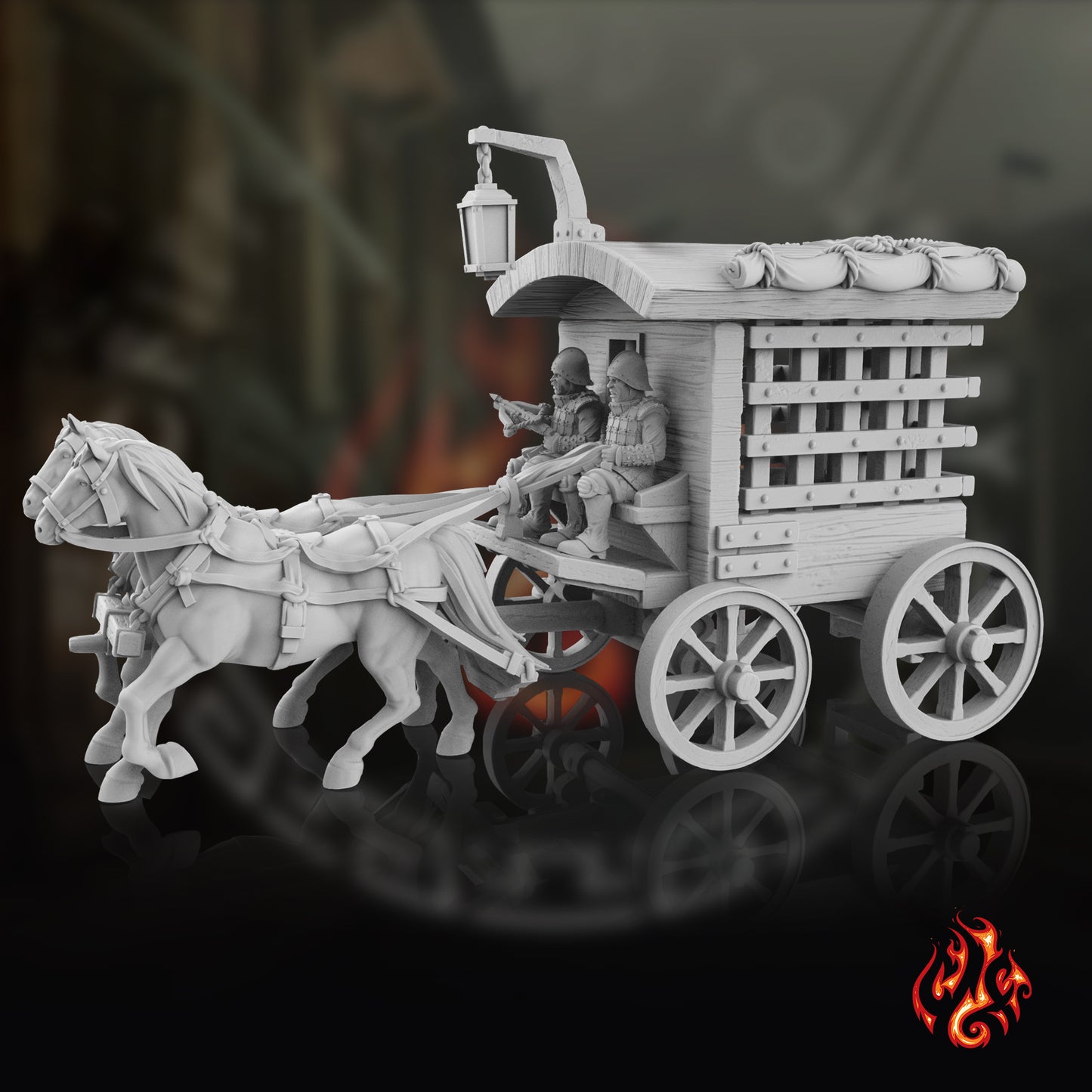 Voiture de la garde de la ville