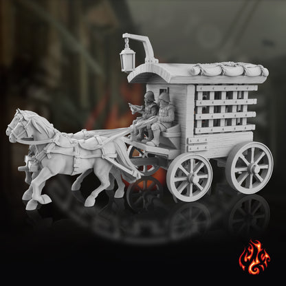 Voiture de la garde de la ville