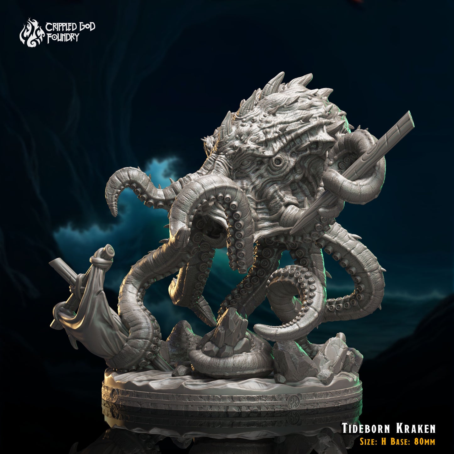 Kraken né des marées