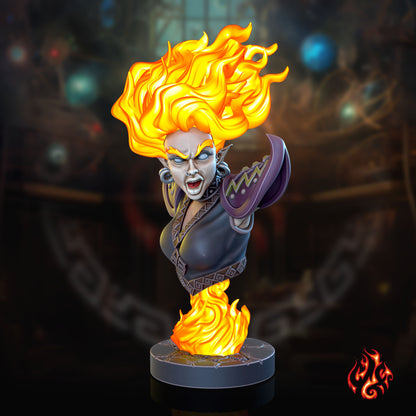 Buste de la Sorcière du Feu