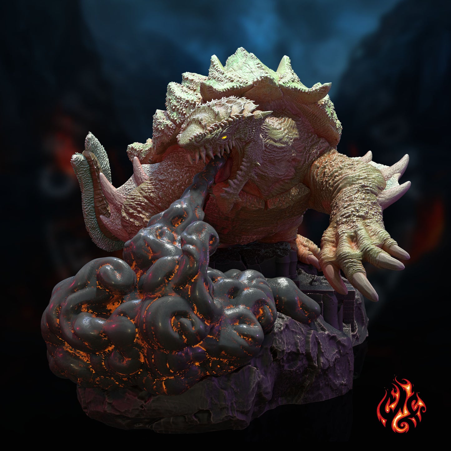Glaurun la tortue dragon