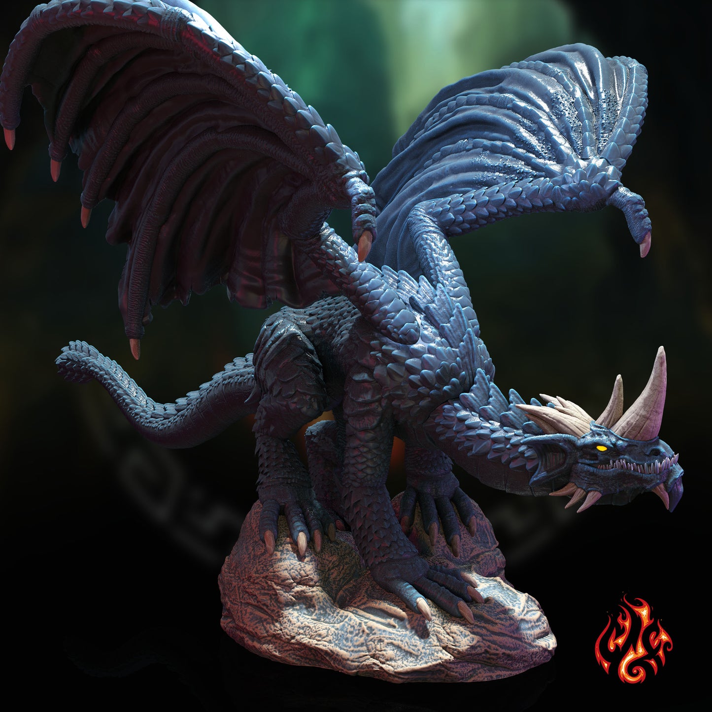 Galdror le dragon bleu