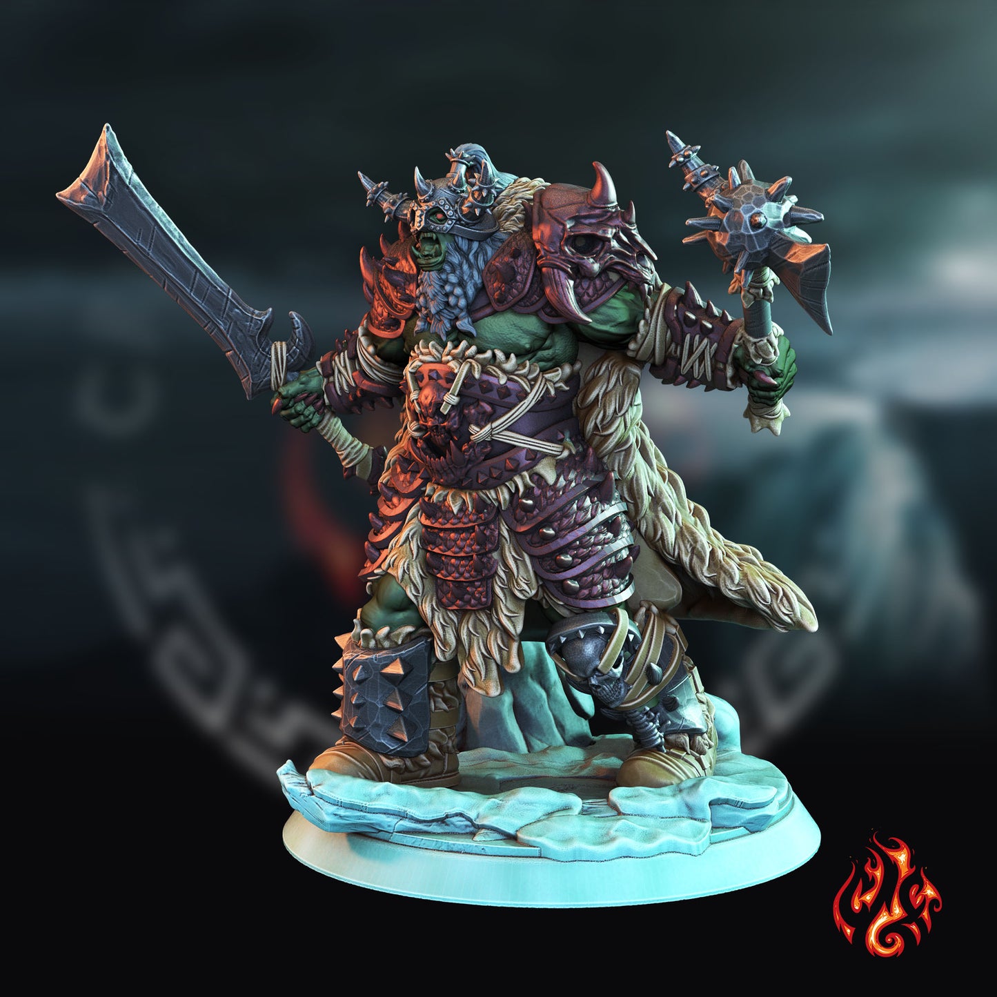 Badrokk FleshRipper, Orc Warlord