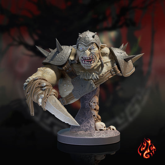 Armless Ogre Bust