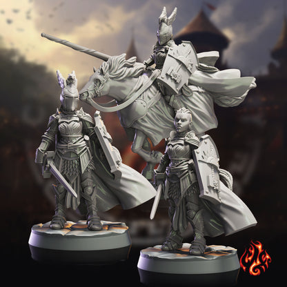 Female Knight, Dame Teuta