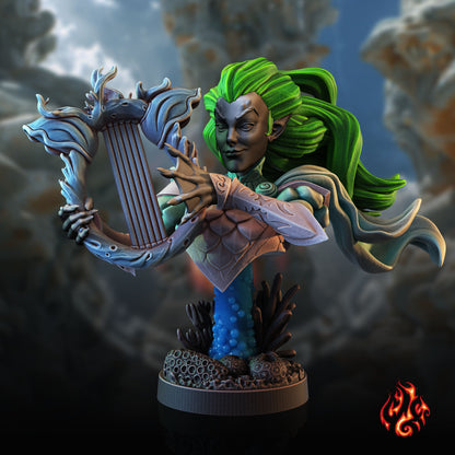 Triton Bard Bust