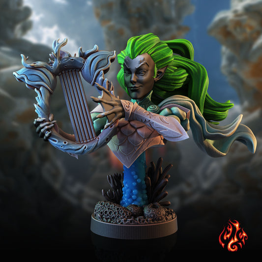 Triton Bard Bust