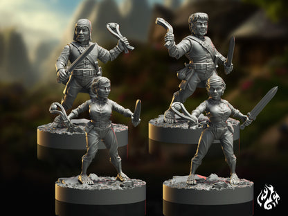 Paysans armés Hobbit