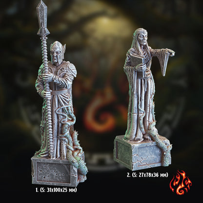 Elven Statues