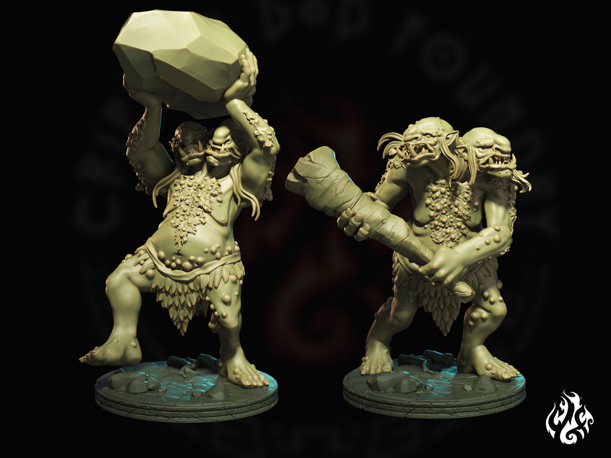 Rock Trolls (Digital, STL files) – Crippled God Foundry