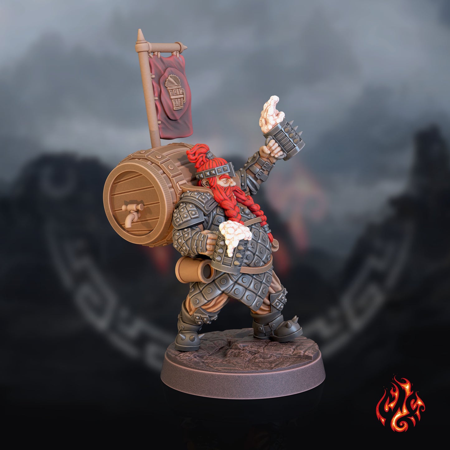 Dwarf Standard Bearer