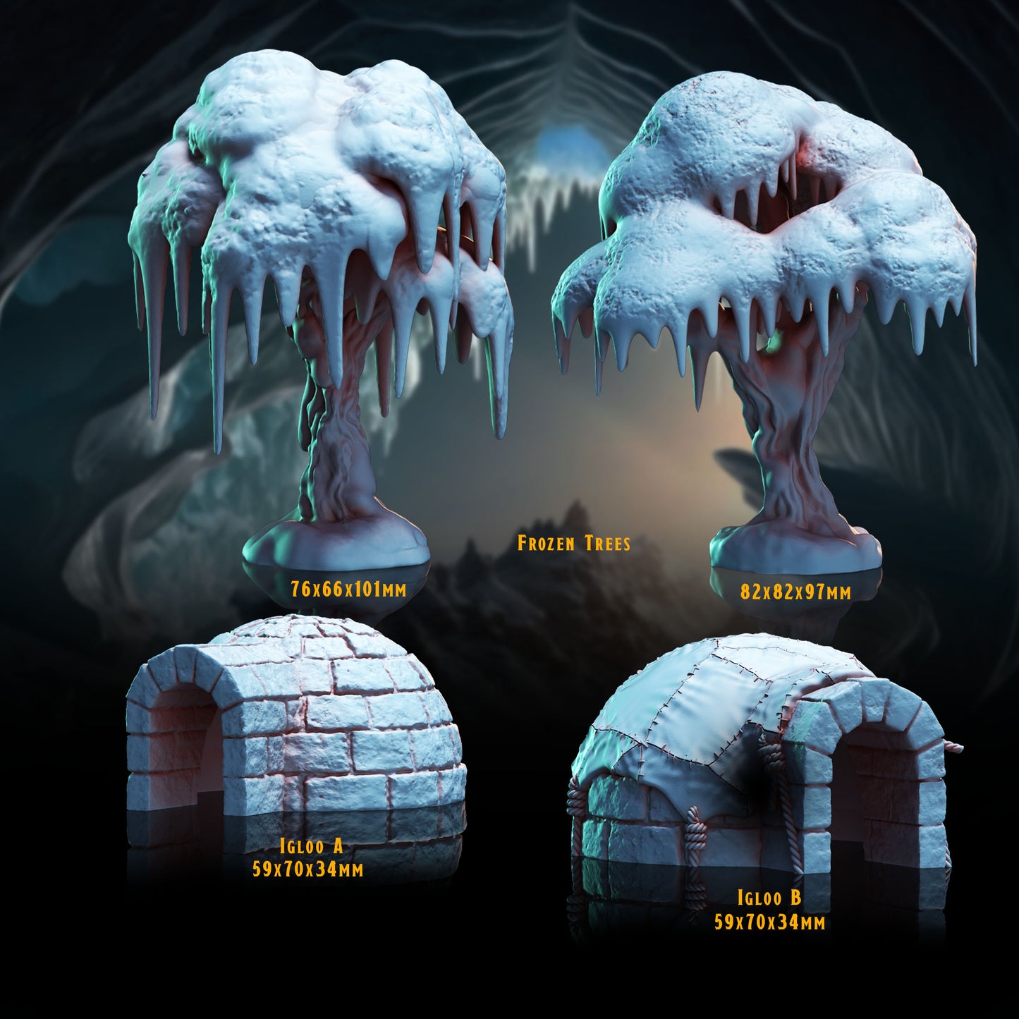 Frozen Wastes Scenery