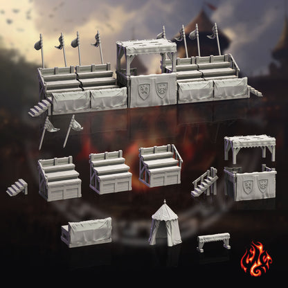Jousting  Arena Set