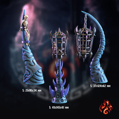 Statues et piliers de l'Underdark