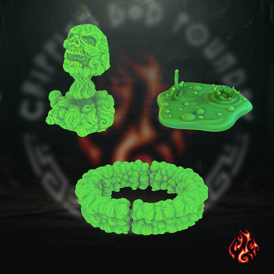 Conjunto de hechizos de ácido
