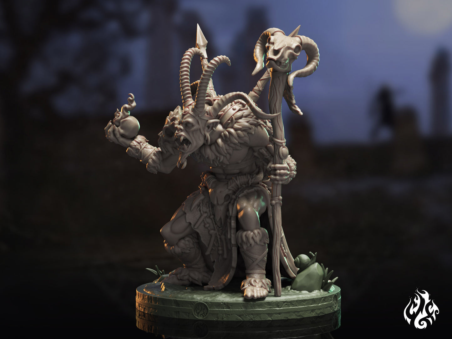 Sharruk, chaman orc