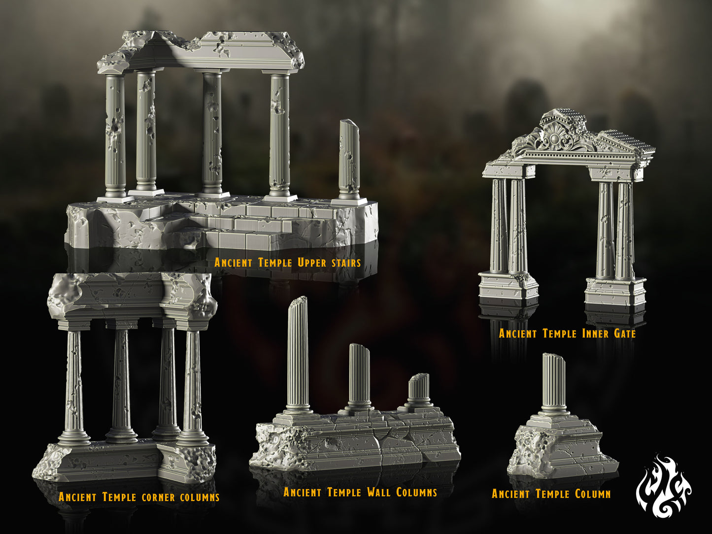 Ruines d'un temple antique