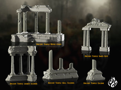 Ruines d'un temple antique