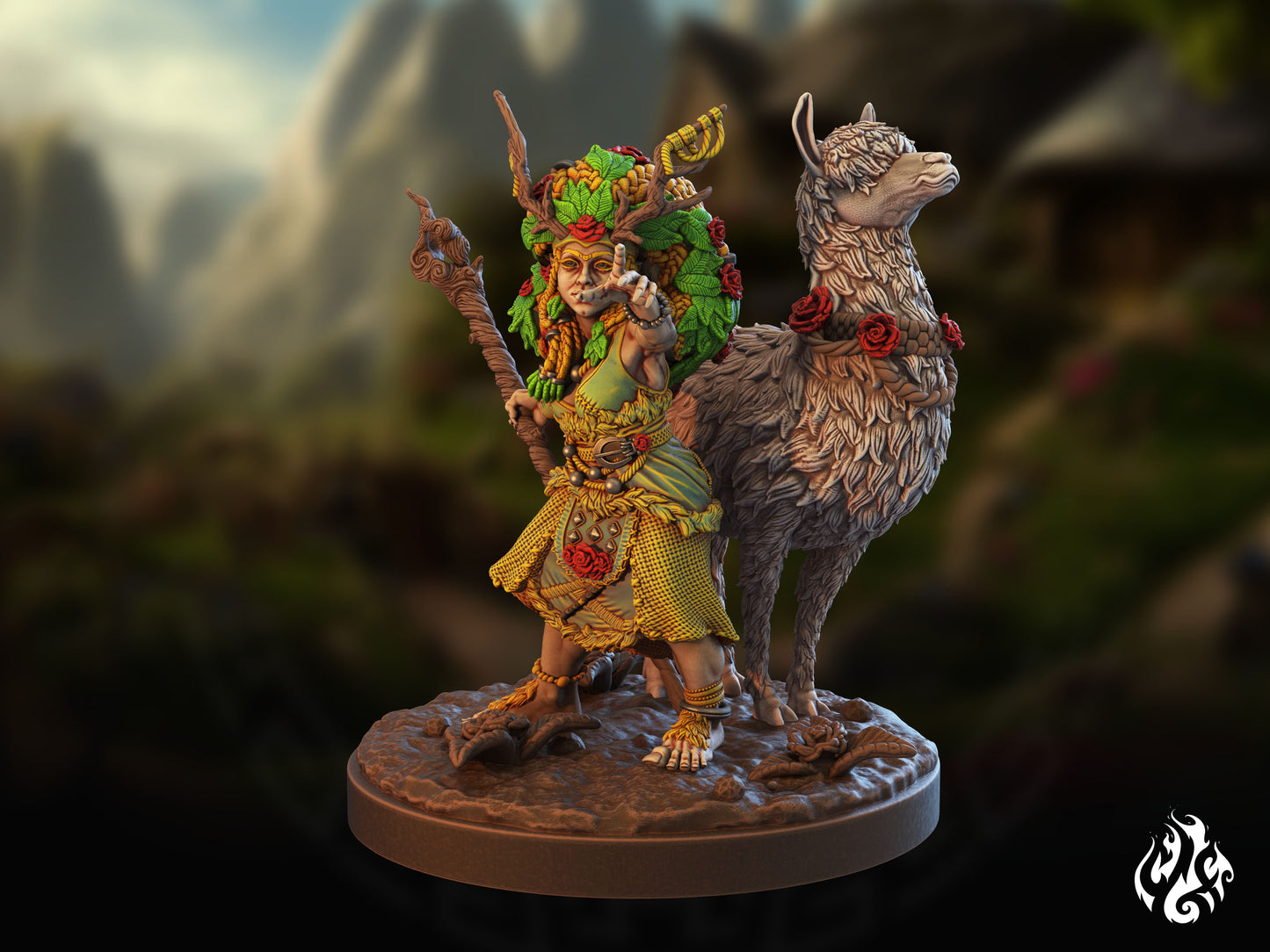 Héros Hobbit, Elanor la druide