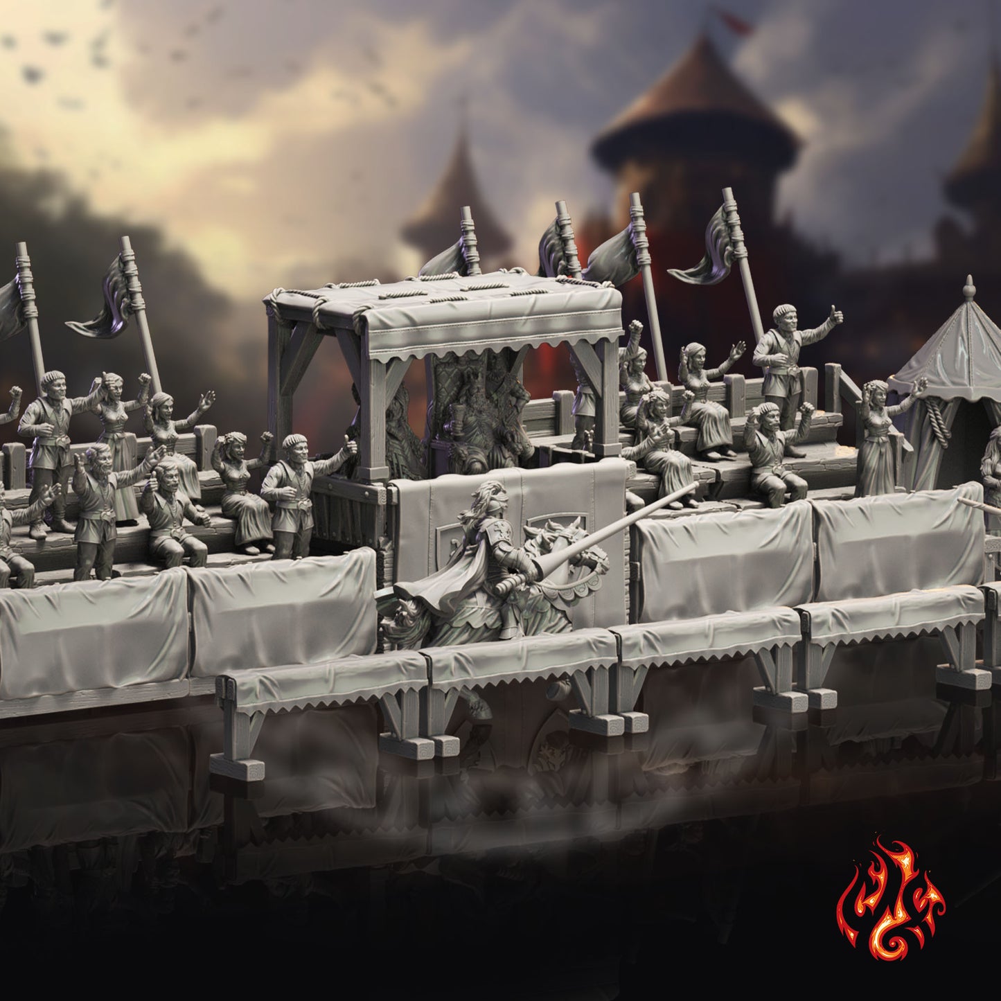 Jousting  Arena Set