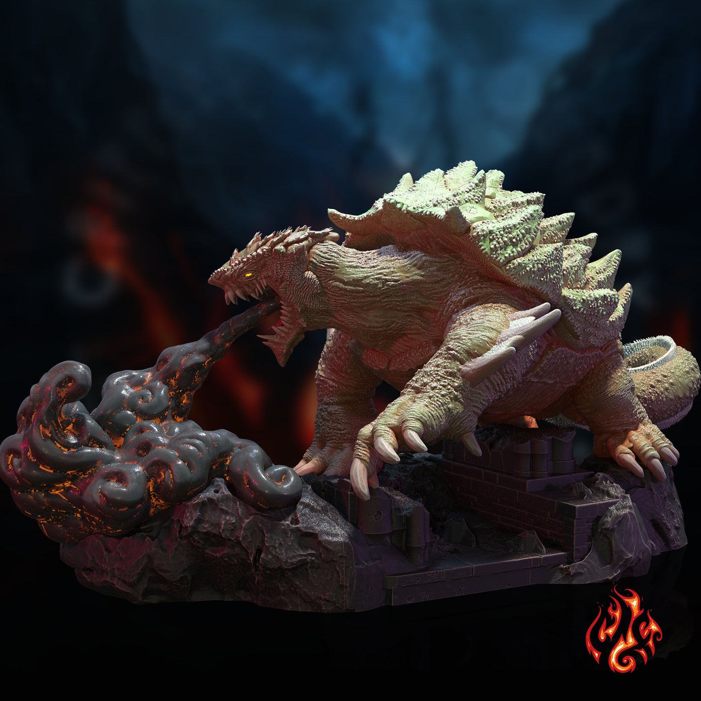 Glaurun la tortue dragon