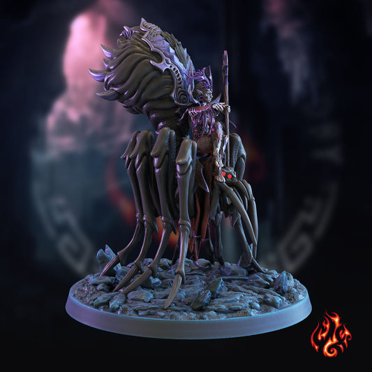 Spider Queen mounted