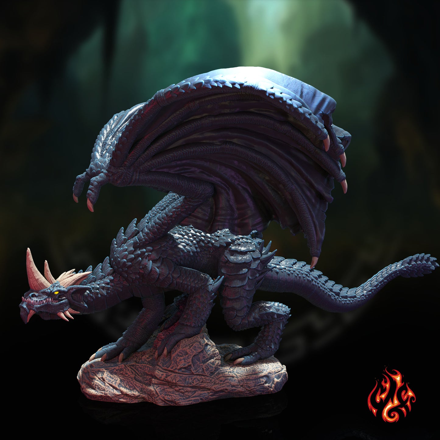Galdror le dragon bleu