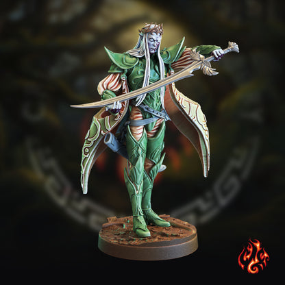 Arbelladon, luchador elfo