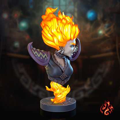 Buste de la Sorcière du Feu