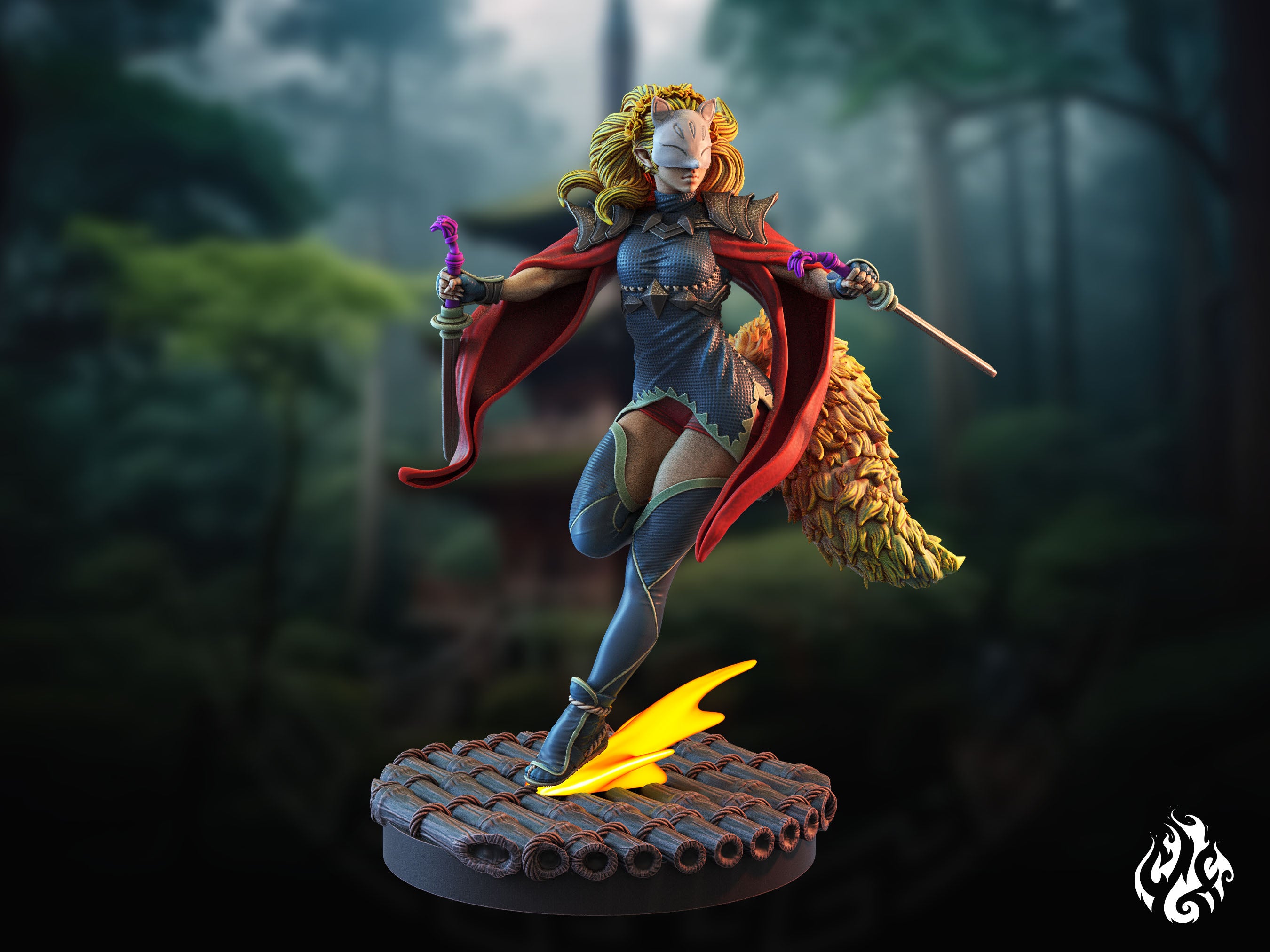 Amari, Kensei Monk (Digital, STL files) – Crippled God Foundry