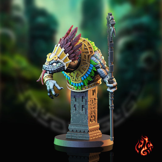 Ophidian Priest Bust